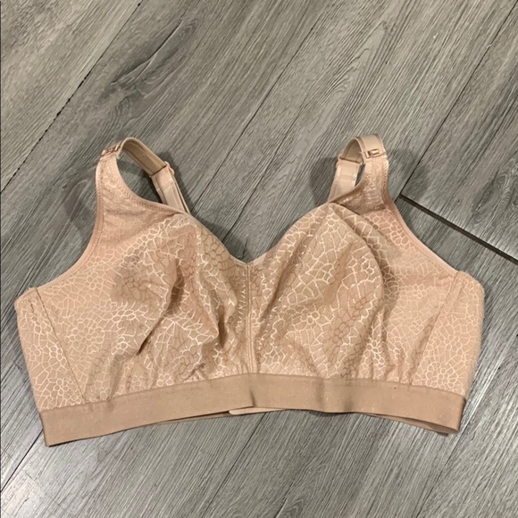 Chantelle Magnifique Full Bust Wirefree Bra - Nude Sand size 40DDD - Picture 2 of 14